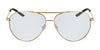 Nike CHANCE BL FB9688 Eyeglasses | Size 61 / Gold/Blue Light