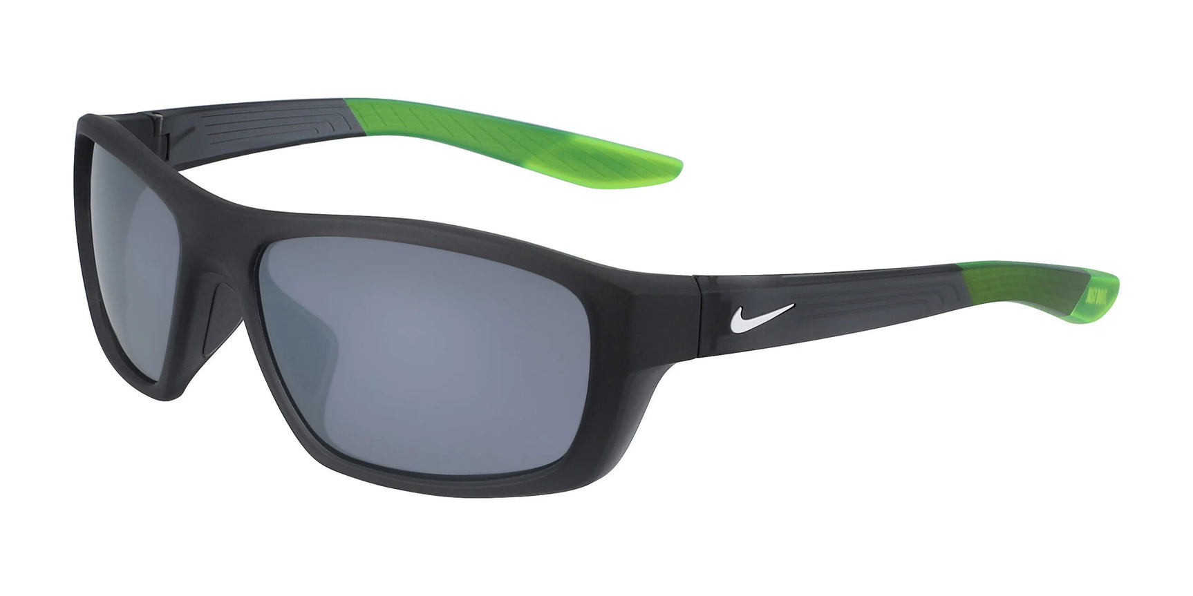 Nike BRAZEN BOOST FJ1975 Sunglasses Matte Dark Grey / White / Silver F Nike BRAZEN BOOST FJ1975 Sunglasses Matte Dark Grey / White / Silver F