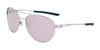 Nike ACE DRIVER I EV24042 Sunglasses | Size 59 / Satin Silver/Course Tint