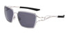 Nike VEIL PRISM EV24049 Sunglasses | Size 57 / Silver/Grey/Light Grey