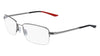 Nike 4306 Eyeglasses / Gunmetal / Black / Size 54