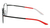 Nike 6079AF Eyeglasses / Black / University Red / Size 54