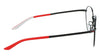 Nike 6079AF Eyeglasses / Black / University Red / Size 54