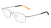 Nike 6080AF Eyeglasses / Matte Light Gunmetal / Black / Size 52