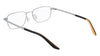 Nike 6080AF Eyeglasses / Matte Light Gunmetal / Black / Size 52