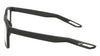 Nike 7345 Eyeglasses / Matte Black / Clear Ar / Size 56