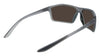 Nike WINDSTORM CW4672 Sunglasses / Matte Dark Grey / Brown / Bronze / Size 65
