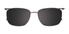 OAK NYC O3000 Eyeglasses with Clip-on Sunglasses | Size 54 / Clip Only (Color №020)