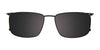 OAK NYC O3001 Eyeglasses with Clip-on Sunglasses | Size 59 / Clip Only (Color №020)
