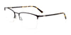 OAK NYC O3002 Eyeglasses with Clip-on Sunglasses | Size 56 / Matt Black
