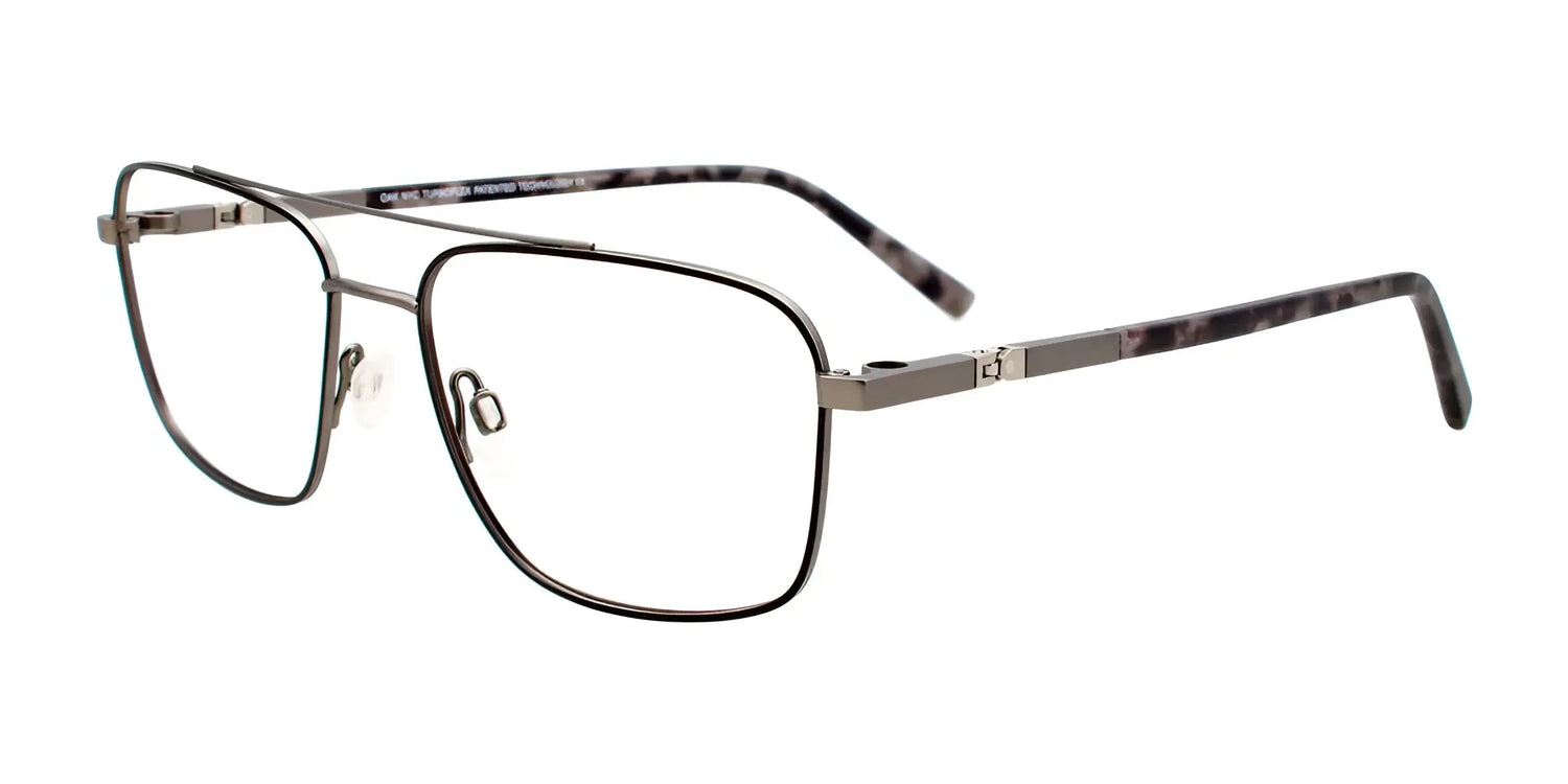 OAK NYC O3003 Eyeglasses with Clip-on Sunglasses Matt Black & Matt Grey OAK NYC O3003 Eyeglasses with Clip-on Sunglasses Matt Black & Matt Grey