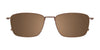 OAK NYC O3010 Eyeglasses with Clip-on Sunglasses | Size 55 / Clip Only (Color №010)