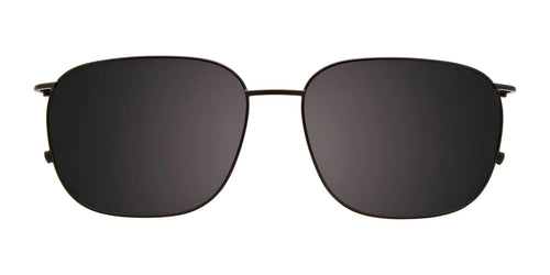 OAK NYC O3012 Eyeglasses with Clip-on Sunglasses / Size 56 / Matt Black