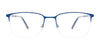 OAK NYC O3016 Eyeglasses with Clip-on Sunglasses | Size 53 / Br Sat Brn & St/Steel & Tort