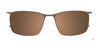 OAK NYC O3017 Eyeglasses with Clip-on Sunglasses | Size 56 / Clip Only (Color №010)