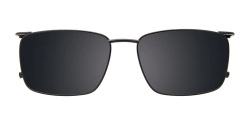 OAK NYC O3020 Eyeglasses with Clip-on Sunglasses / Size 54 / Black & Brown