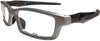 Oakley CROSSLINK PRO Eyeglasses / Brushed Aluminum / Size 53