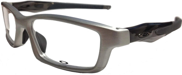 Oakley CROSSLINK PRO Eyeglasses / Brushed Aluminum / Size 53