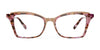 OGI AGATE Eyeglasses | Size 52 / Almond Sky Tortoise