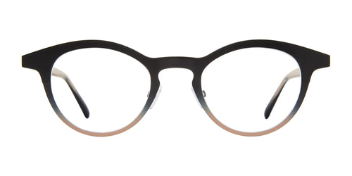 OGI BALL OF TWINE Eyeglasses / Size 46 / Black Tan Fade