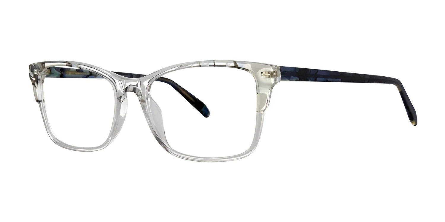 OGI BISOUX Eyeglasses Blue Havana OGI BISOUX Eyeglasses Blue Havana