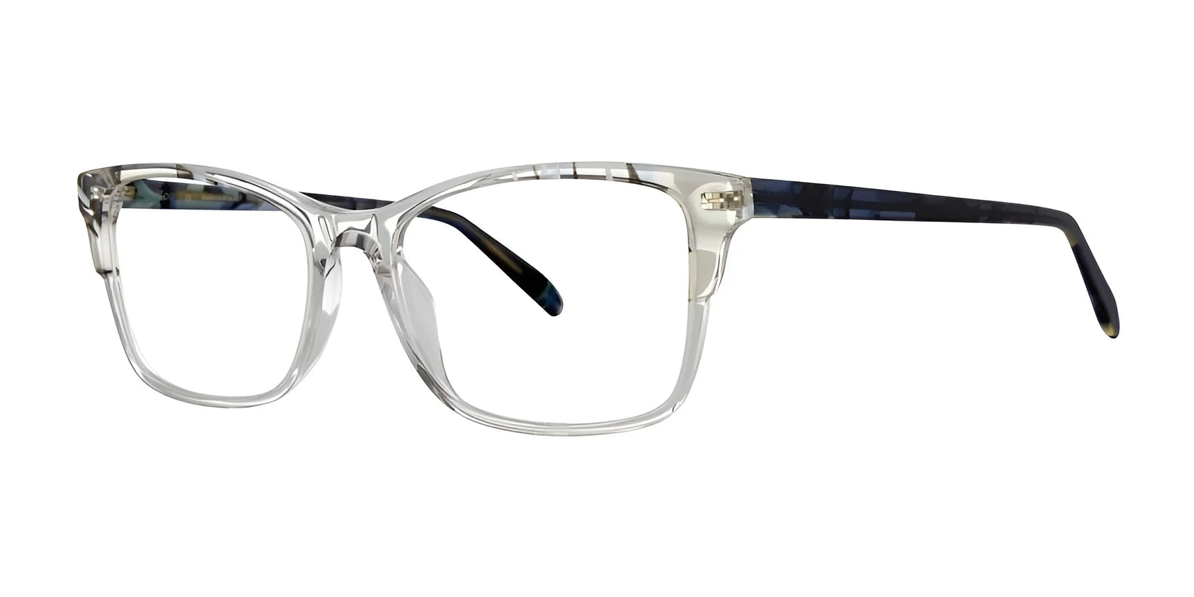 OGI BISOUX Eyeglasses Blue Havana OGI BISOUX Eyeglasses Blue Havana
