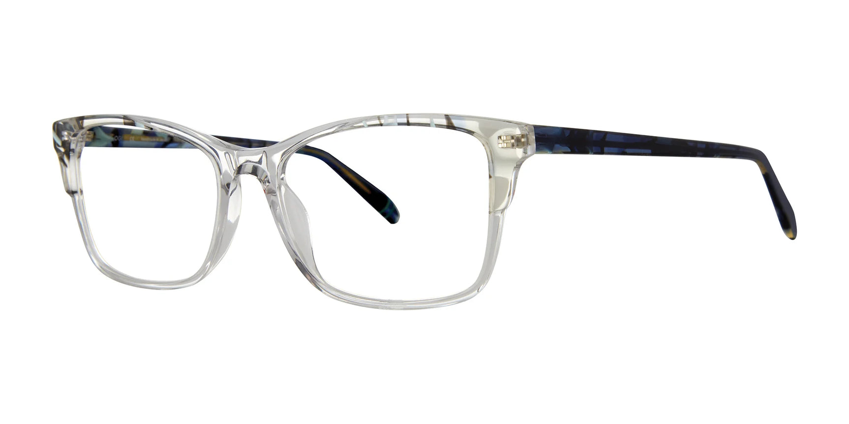 OGI BISOUX Eyeglasses Blue Havana OGI BISOUX Eyeglasses Blue Havana