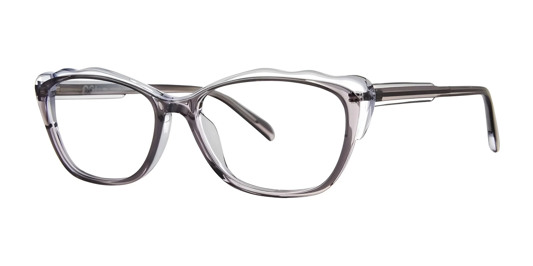 OGI BOBCAT Eyeglasses Grey Crystal OGI BOBCAT Eyeglasses Grey Crystal