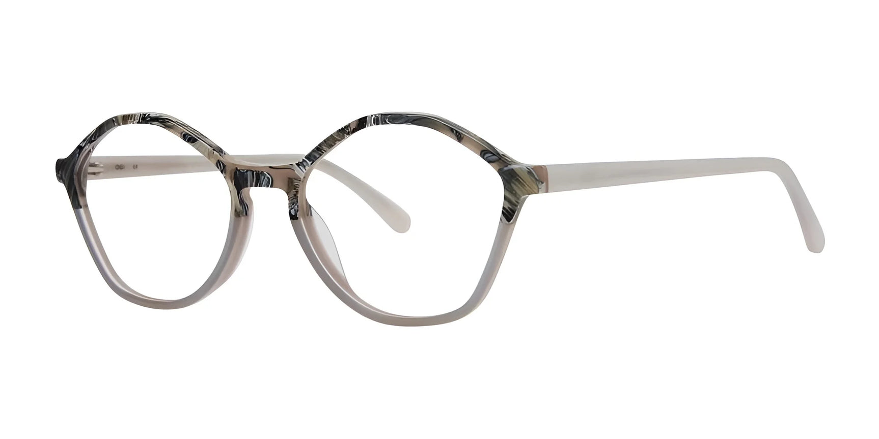 OGI CAN DO Eyeglasses White Horn Mix OGI CAN DO Eyeglasses White Horn Mix