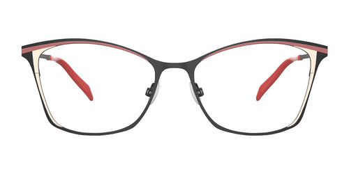 OGI COMFY Eyeglasses / Size 53 / Black Coral