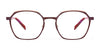 OGI COULD BE WORSE Eyeglasses | Size 50 / Black Fire