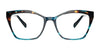 OGI EASY AS PIE Eyeglasses | Size 54 / Robin Blue Tortoise