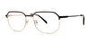 Red Rose FABI Eyeglasses | Size 55 / Black Gold