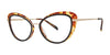 OGI FER CUTE Eyeglasses | Size 51 / Black/Tortoise