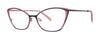 OGI Geez Louise Eyeglasses / Black Plum / Size 53