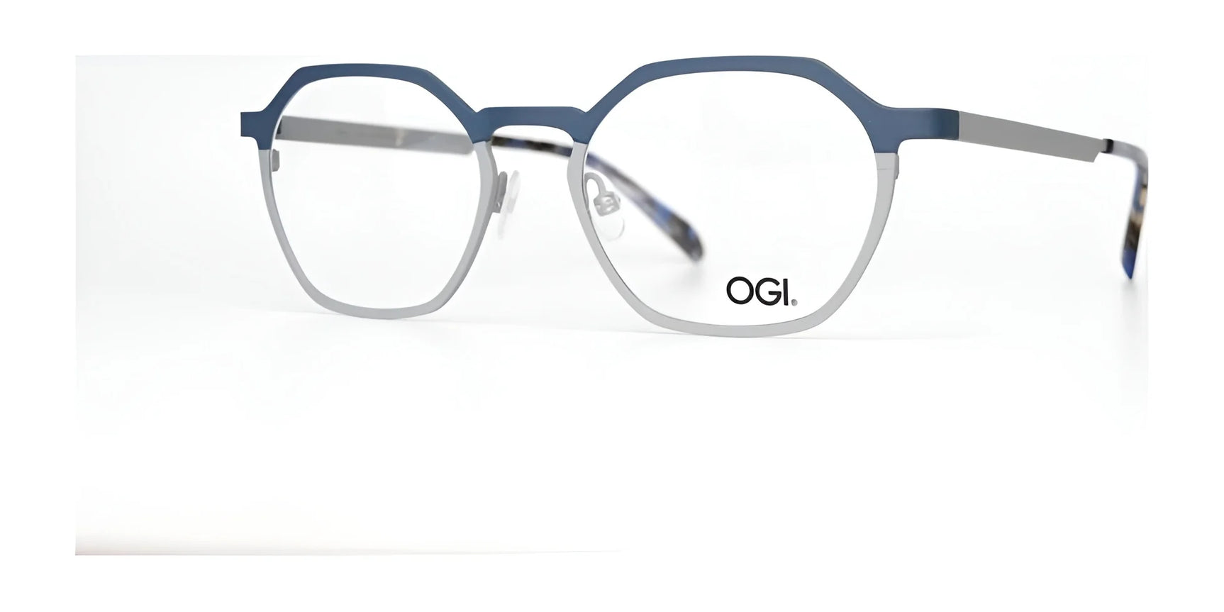 OGI GREAT LAKES Eyeglasses Navy Grey Split OGI GREAT LAKES Eyeglasses Navy Grey Split