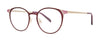 OGI Handshake Eyeglasses / Purple / Gold / Size 47