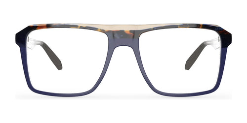 OGI HEADWATERS Eyeglasses / Size 55 / Blue Tortoise