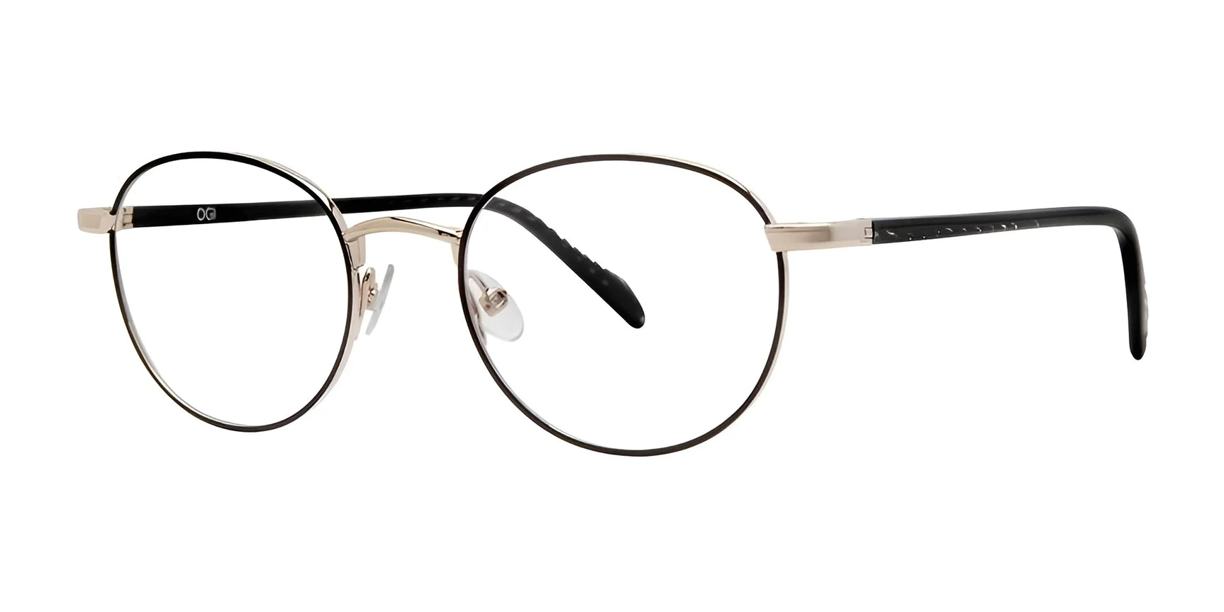 OGI Kids LONGSHIP Eyeglasses Black Gold OGI Kids LONGSHIP Eyeglasses Black Gold