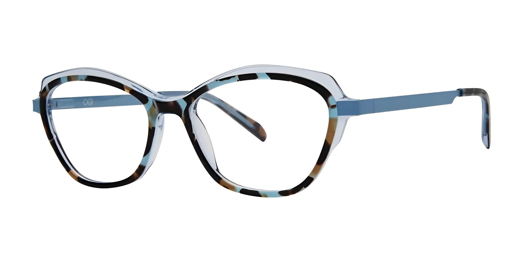 OGI Kids SNOW CONE Eyeglasses Blue Tortoise OGI Kids SNOW CONE Eyeglasses Blue Tortoise
