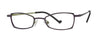 OGI Kids KM6 Eyeglasses / Dark Purple / Moss Green / Size 43