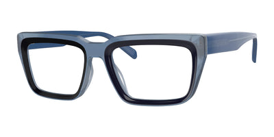 OGI LONG WAY Eyeglasses Blue Navy
