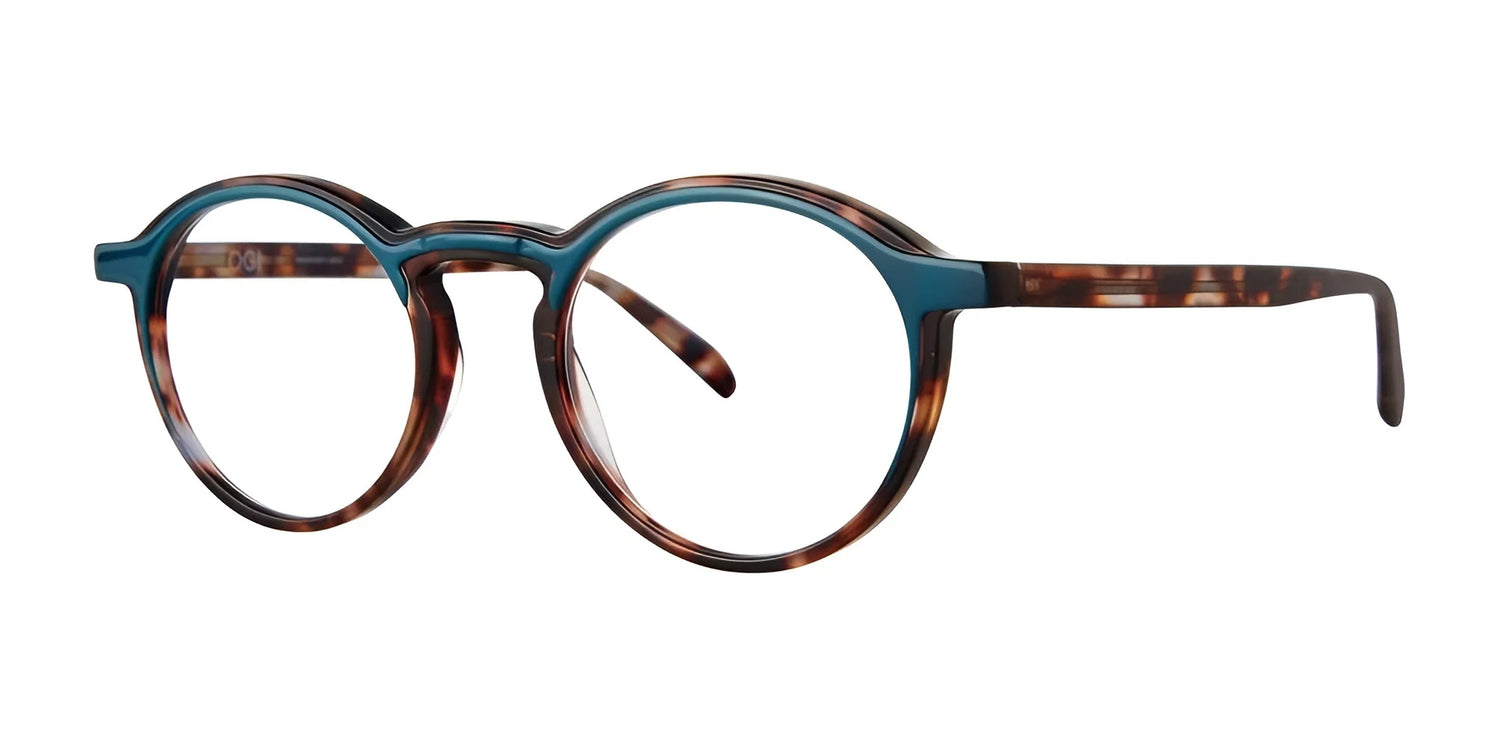 OGI LOOP Eyeglasses Tortoise Teal OGI LOOP Eyeglasses Tortoise Teal