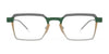OGI MANY THANKS Eyeglasses | Size 50 / Olive Tan Hues