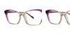 OGI MIRACLE Eyeglasses | Size 53 / Purple Gold