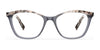 OGI NOD HELLO Eyeglasses | Size 52 / Cheetah Gray Blend