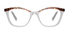 OGI NOD HELLO Eyeglasses | Size 52 / Cheetah Gray Blend