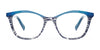 OGI NOD HELLO Eyeglasses | Size 52 / Cheetah Gray Blend