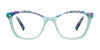 OGI NOD HELLO Eyeglasses | Size 52 / Cheetah Gray Blend
