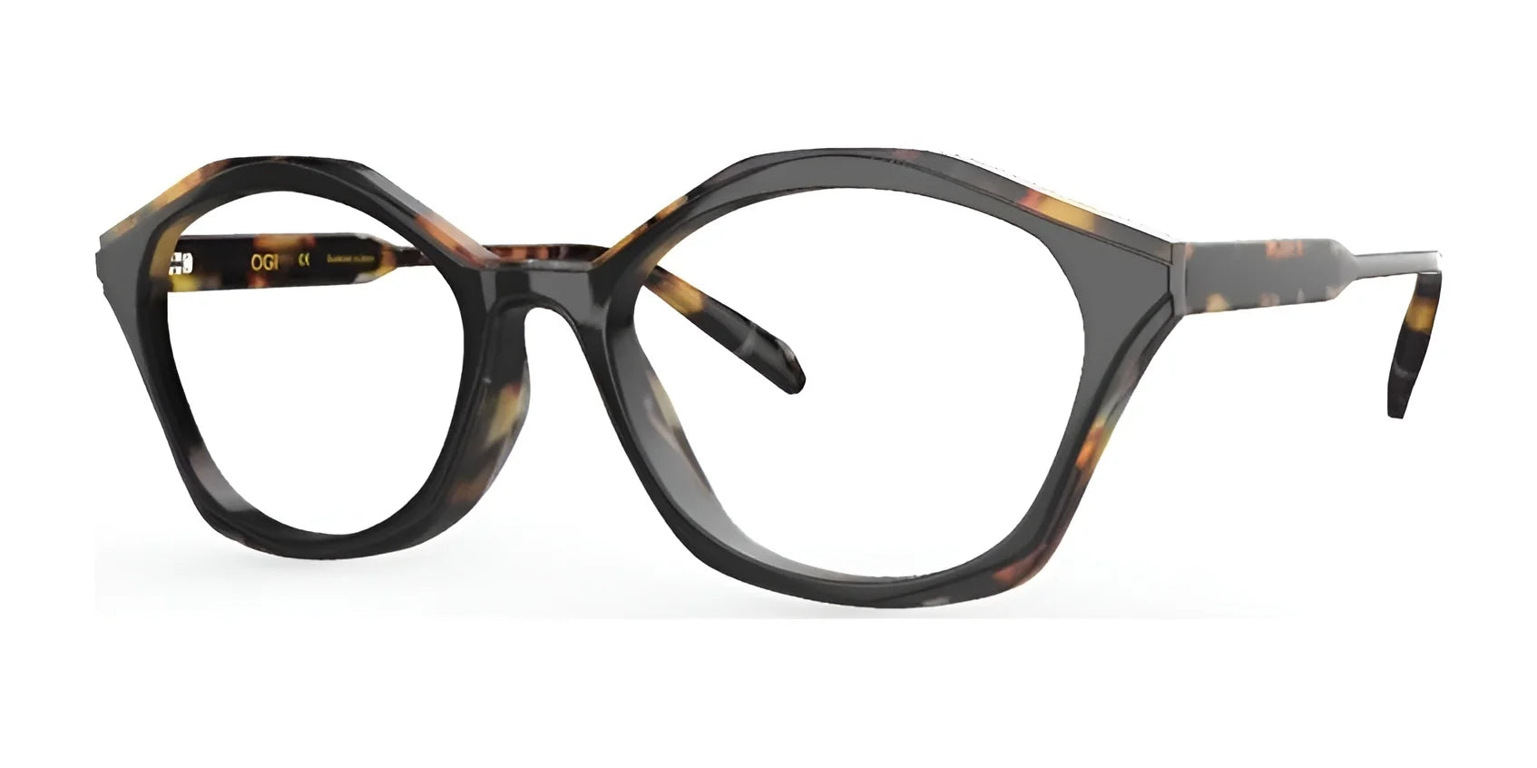 OGI NORTH STAR Eyeglasses Black Tortoise OGI NORTH STAR Eyeglasses Black Tortoise